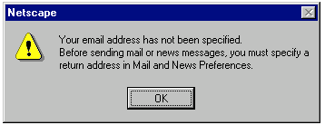 Error Mail Setup