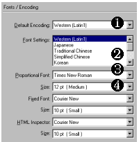 Font Encoding